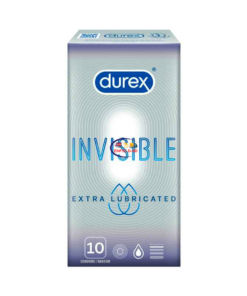 Enfield-bd.com Sexual Wellness Original Durex Invisible Feel Condoms Extra Thin Extra Lubricated 10pcs 