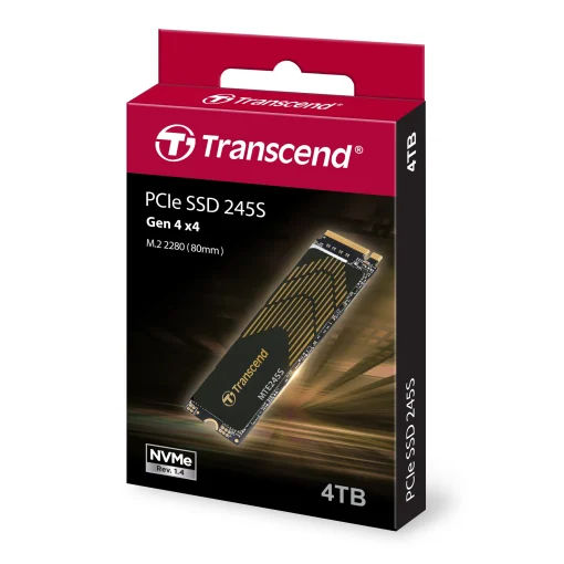 Enfield-bd.com Computer Accessories & Peripherals Original Transcend SSD 245S 4TB M.2 2280 NVMe PCIe Gen4 x4 SSD