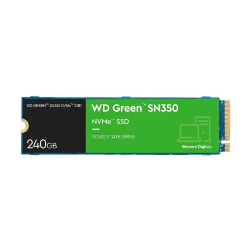 Enfield-bd.com Computer Accessories & Peripherals Original Western Digital Green SSD 240GB SN350 M.2 NVMe Gen3