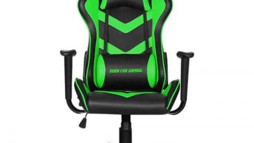 Enfield-bd.com Game Consoles & Accessories Marvo Scorpion CH-106 Gaming Chair | Green 5 Wheels Adjustable Ergonomic