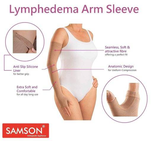 SAMSON GS-1205 – Lymphedema Arm Sleeve Single | Size Available | India Health Care Personal Care