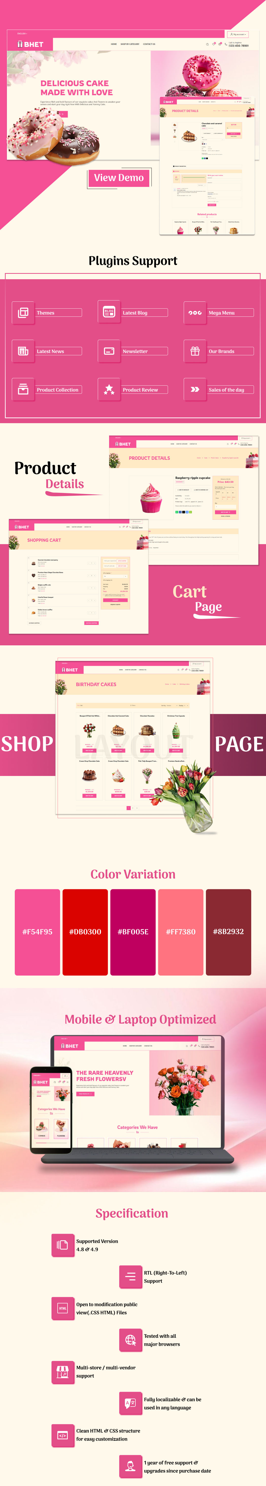 BodyFit responsive nopCommerce theme for fitness, gym and sportswear stores by ShivaaySoft