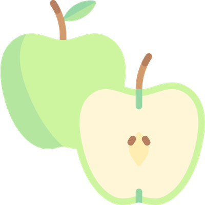 Apples, whole fruit