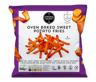 Oven Baked Sweet Potato Fries - UK