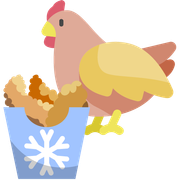 Chicken nuggets, frozen