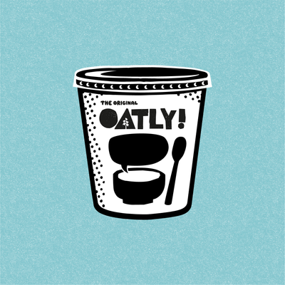 Oatly Havregurt Naturell 400 g (Oatgurt- Fermented Oat Product)