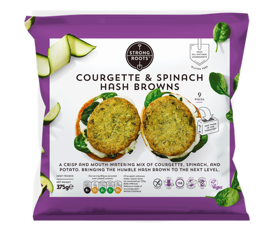 Courgette & Spinach Hash Brown - UK