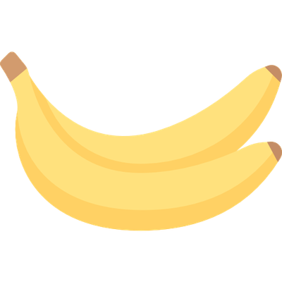 Bananas, whole fruit