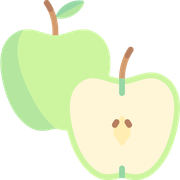 Apples, whole fruit