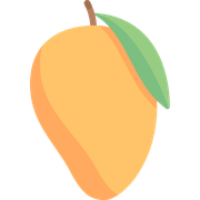 Mango, whole fruit