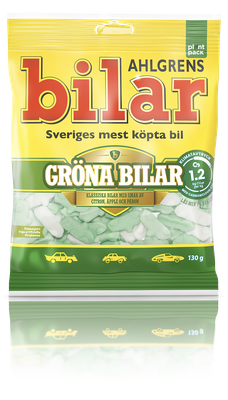Ahlgrens Bilar Green 130g