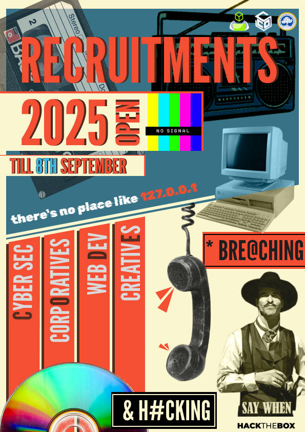 Recruitments Poster