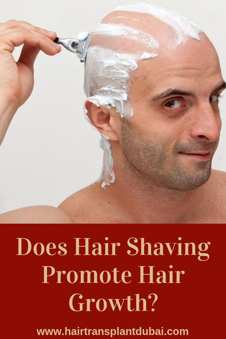 Does Hair Shaving Promote Hair Growth? - Hair Transplant Dubai
