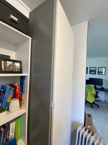 ארון בגדים גבוה אפור איקאה 63*59*216