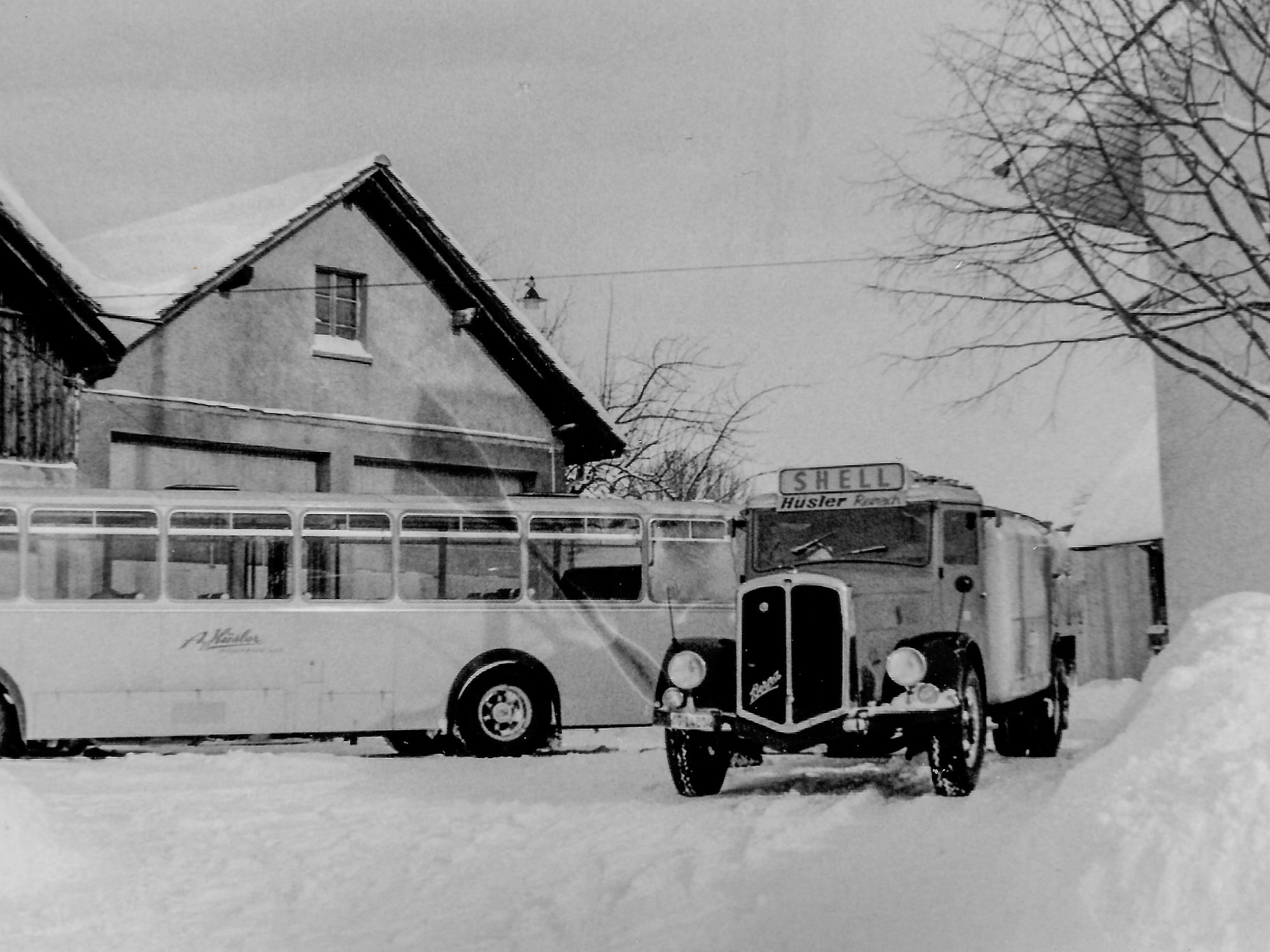 Bustransporte in den 1980er Jahren, Region Mittelland Schweiz