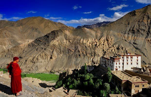 A Monk Before Lamayuru | Lamayuru Monastery-Hikerwolf