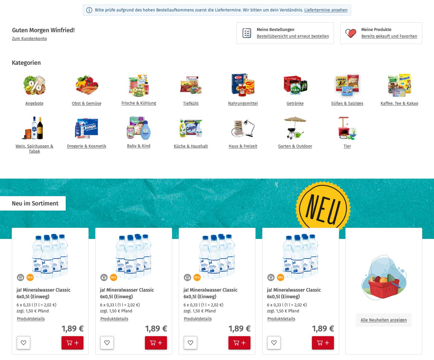 Cut-out view from the new shop layout, reducing the UI footprint wherever possible