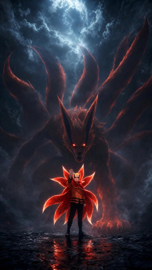 Multiple Tails Kyuubi