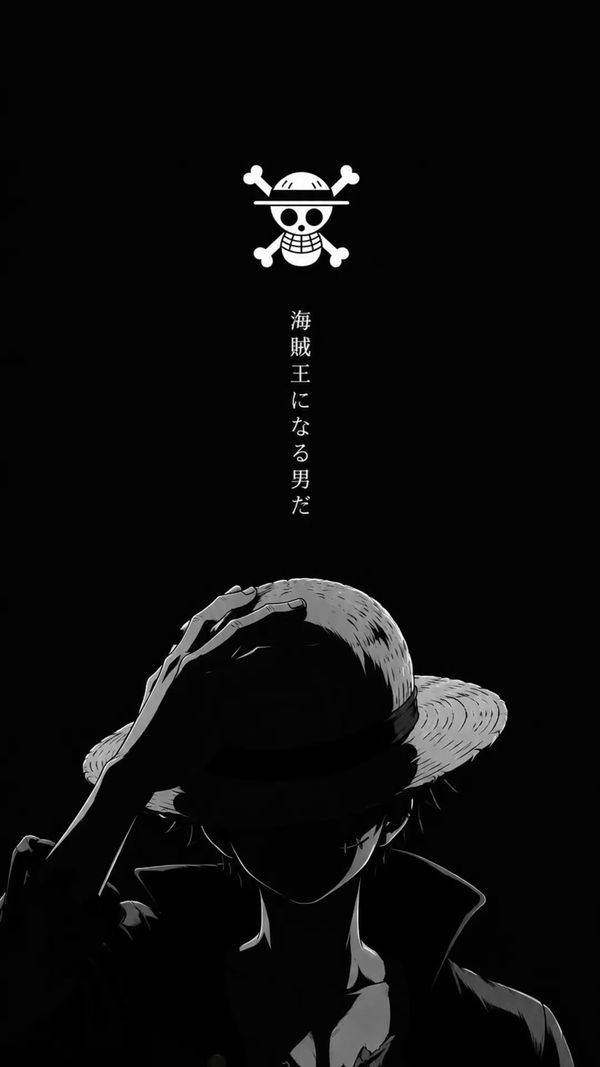 Monkey D. Luffy Monochrome