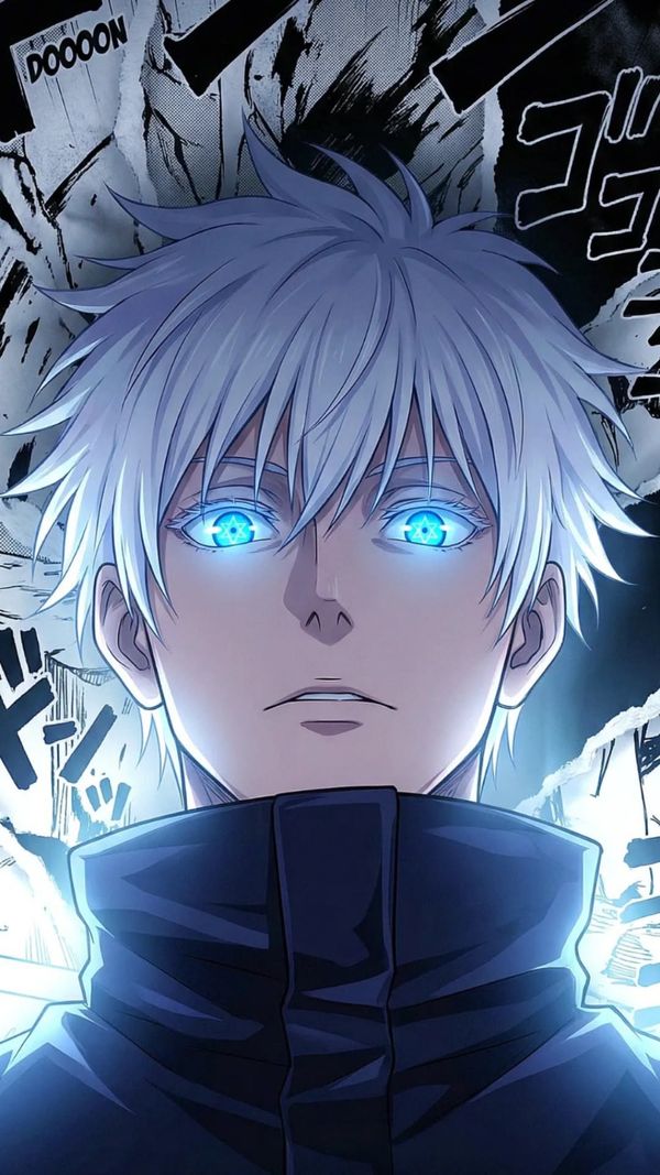 Gojou Satoru Blue Eyes