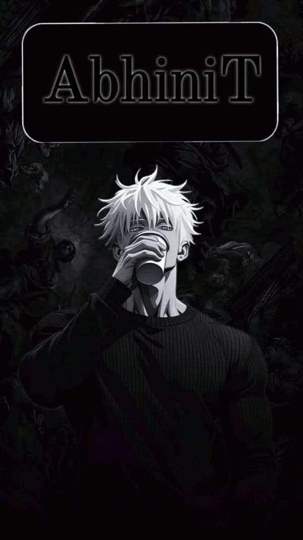 Gojou Satoru Monochrome