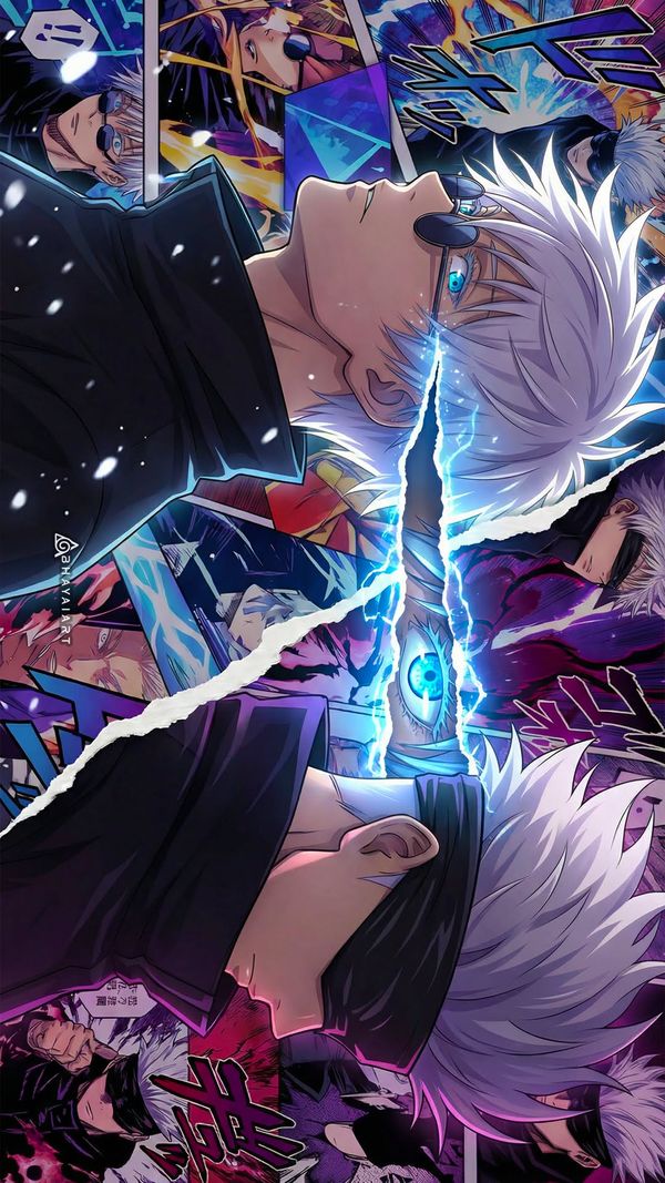 Gojou Satoru White Hair
