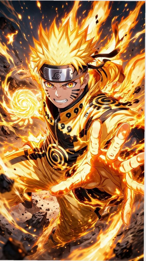 Uzumaki Naruto Blonde Hair