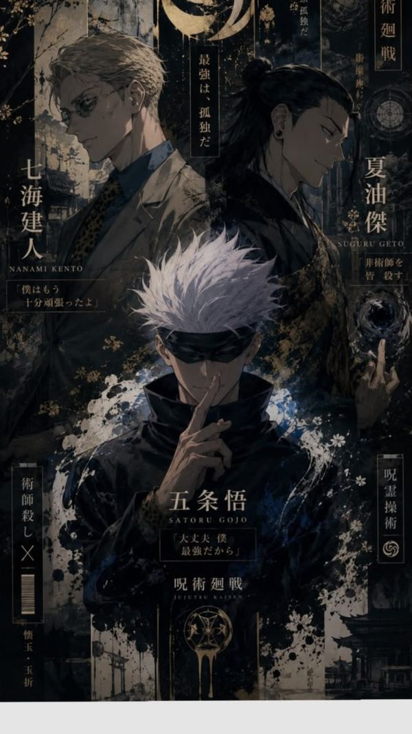 Gojou Satoru Getou Suguru