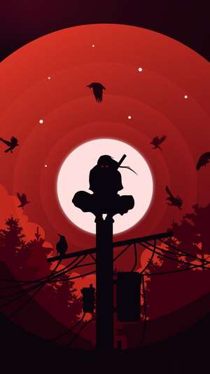 Silhouette Moon