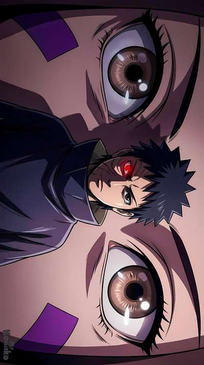 Black Hair Red Eyes