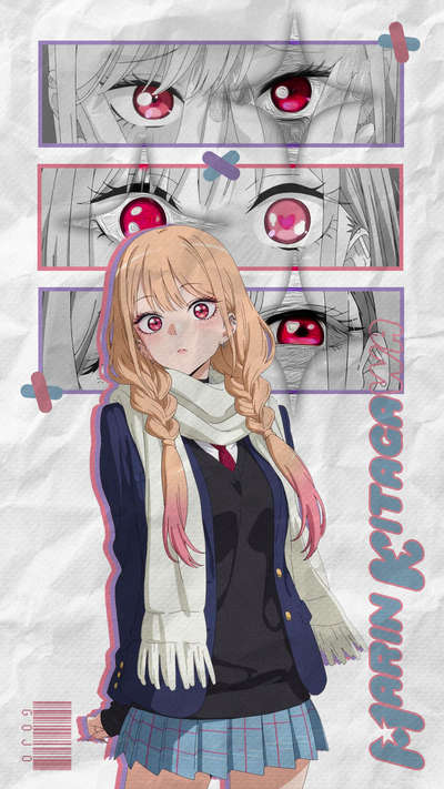 Kitagawa Marin Scarf