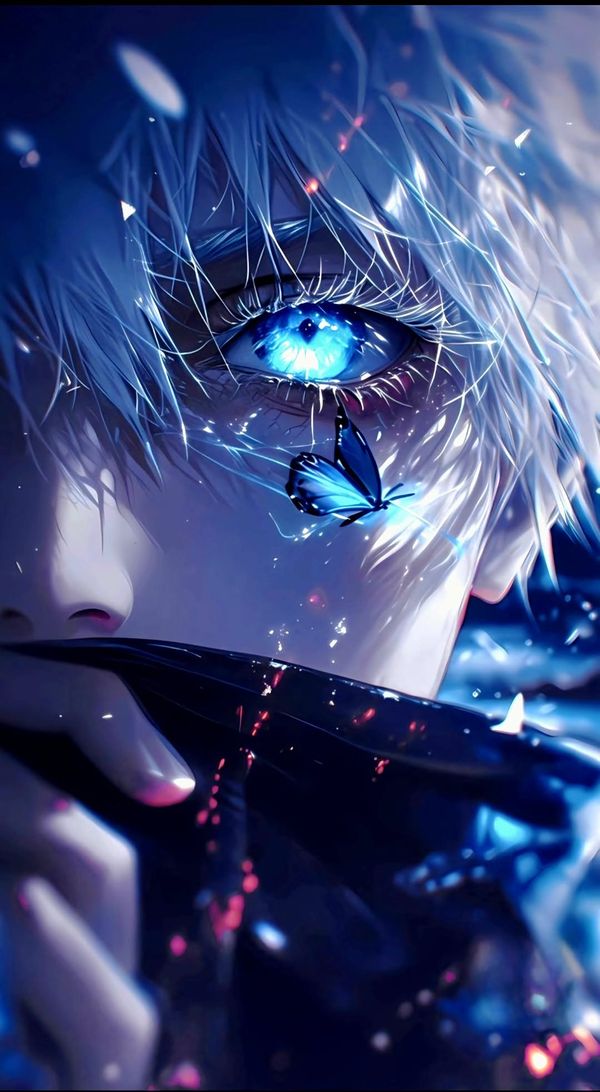 Gojou Satoru Blue Eyes
