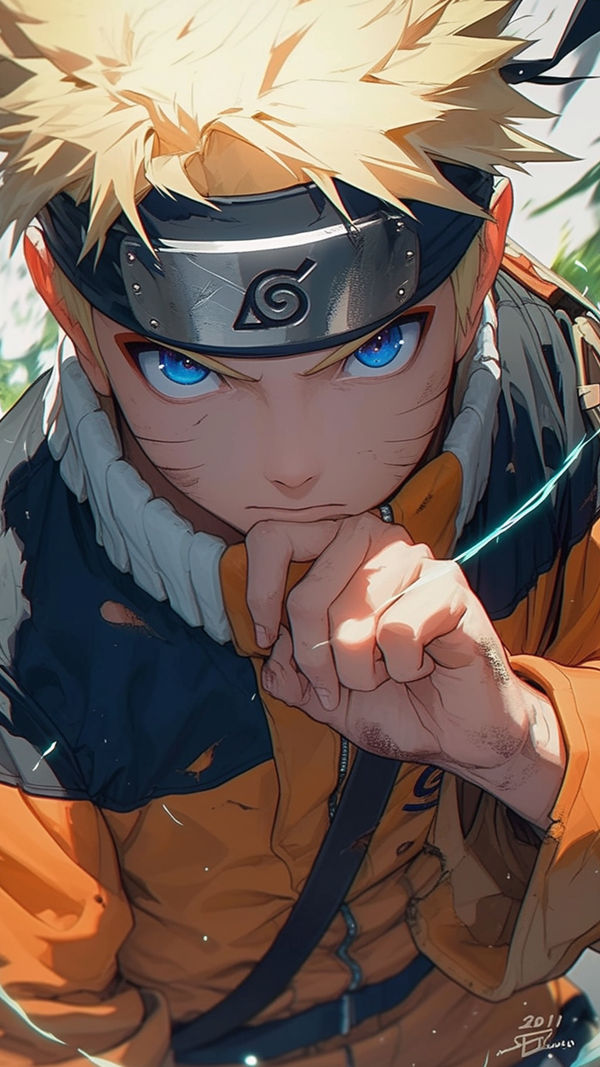 Uzumaki Naruto Blue Eyes