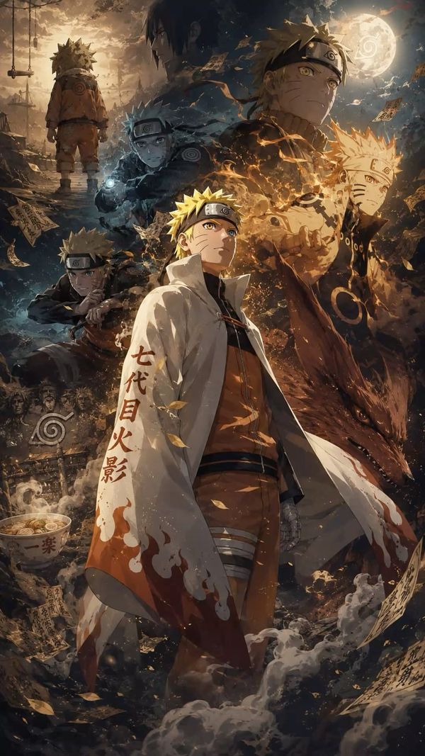 Uzumaki Naruto Age Progression