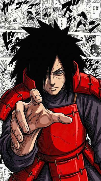 Japanese Armor Black Hair