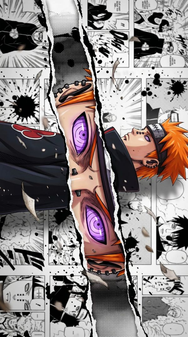 Piercing Purple Eyes
