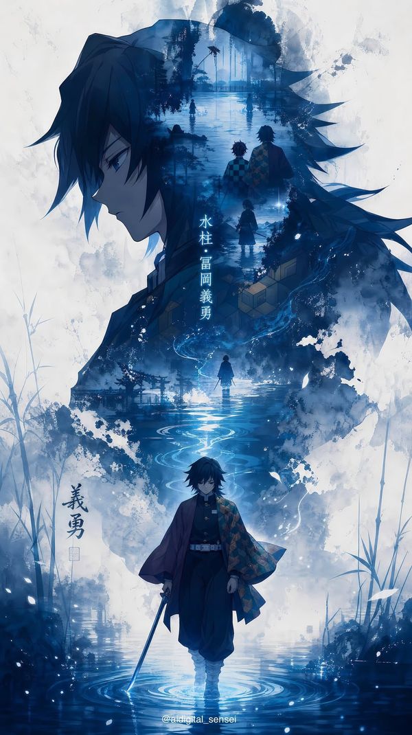 Tomioka Giyuu Demon Slayer Uniform