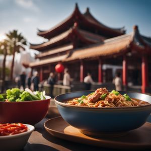 Chinese American cuisine