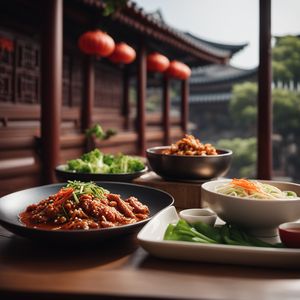 Korean Chinese cuisine
