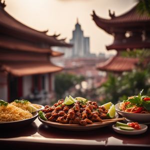 Latin American Chinese cuisine