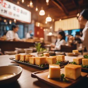 Agedashi tofu