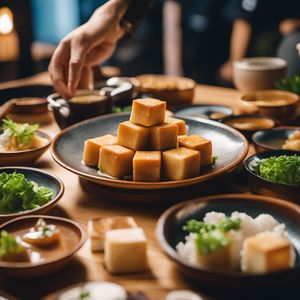 Agedashi tofu