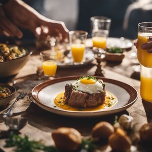 Agnello cacio e ova