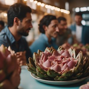 Alcachofas con jamón - Spanish cuisine