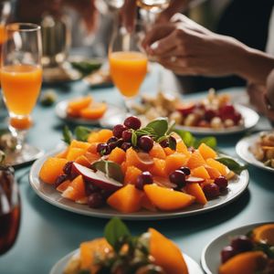 Antipasto di arance - Italian cuisine