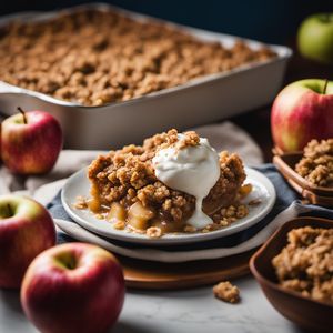 Apple Crisp - American cuisine