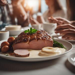 Arrosto di maiale con latte