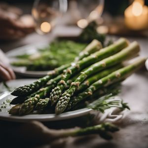 Asparagi al Gorgonzola - Italian cuisine