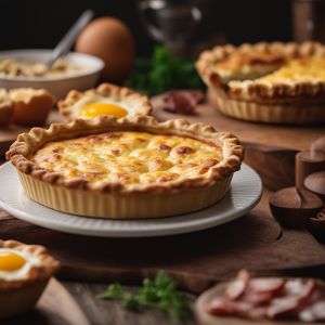 Bacon and Egg Pie