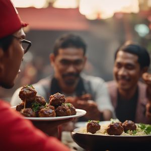 Bakso bakar